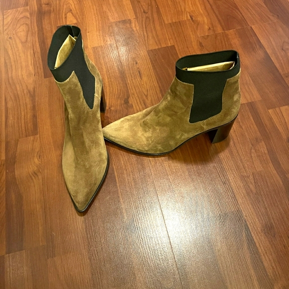 Rag and Bone Brown and Black Western Style Boot Size 37.5 or 6.5/7. New/Unworn! - Picture 3 of 3